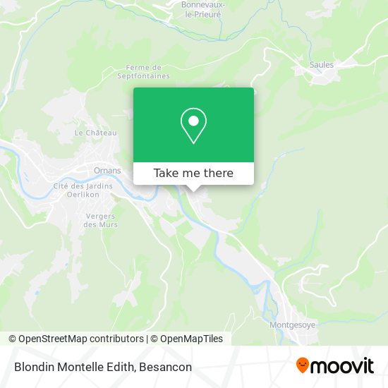 Blondin Montelle Edith map