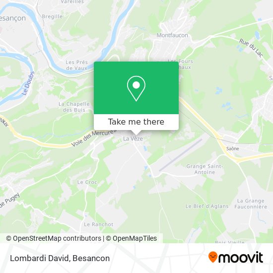 Lombardi David map