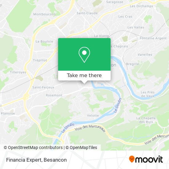 Financia Expert map