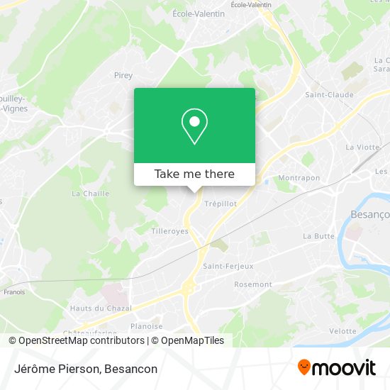 Jérôme Pierson map