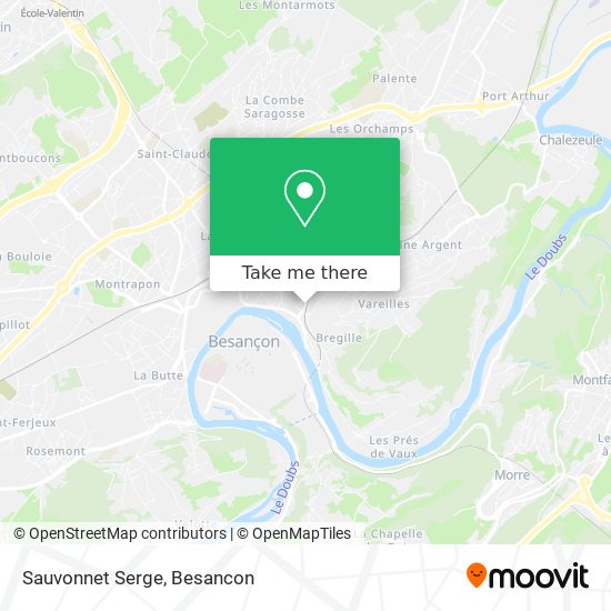 Mapa Sauvonnet Serge