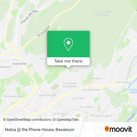 Nokia @ the Phone House map