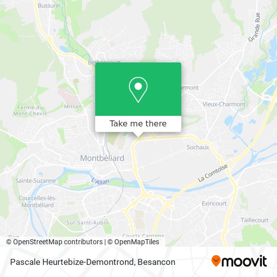 Pascale Heurtebize-Demontrond map