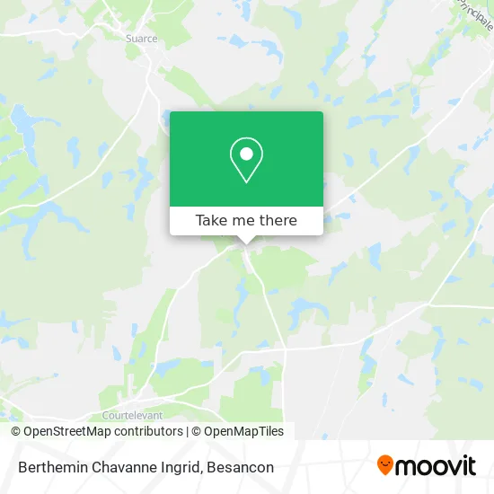 Berthemin Chavanne Ingrid map