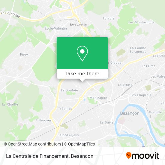 La Centrale de Financement map