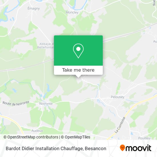 Bardot Didier Installation Chauffage map