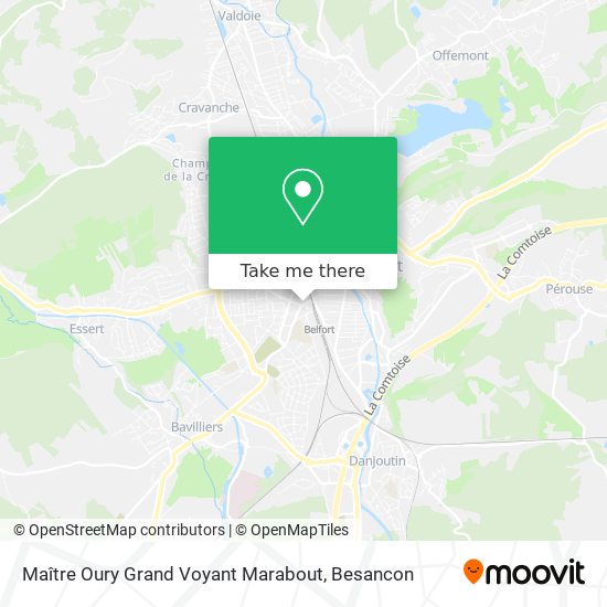 Maître Oury Grand Voyant Marabout map
