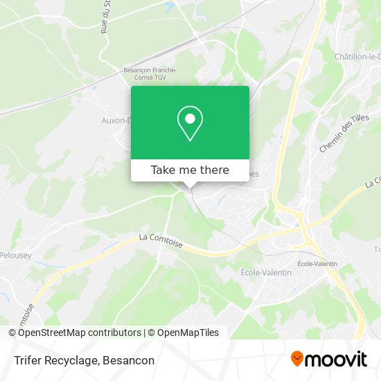 Trifer Recyclage map