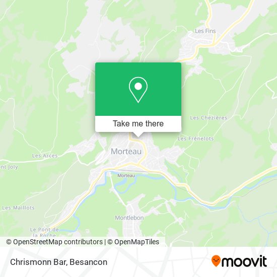 Mapa Chrismonn Bar