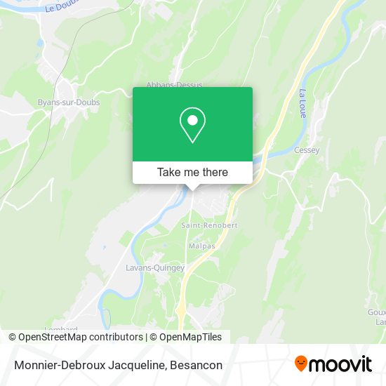 Mapa Monnier-Debroux Jacqueline