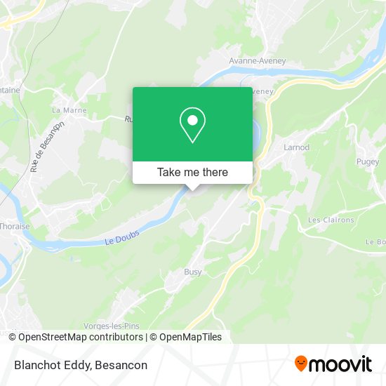 Blanchot Eddy map