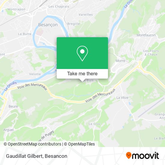 Gaudillat Gilbert map