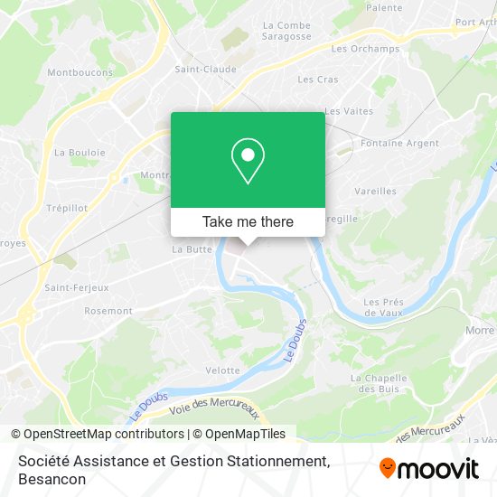 Mapa Société Assistance et Gestion Stationnement
