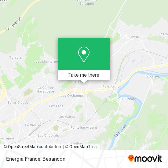 Mapa Energia France