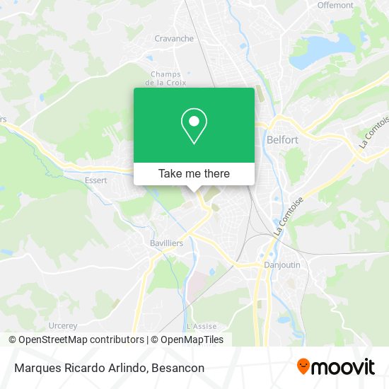 Marques Ricardo Arlindo map