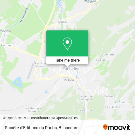 Société d'Editions du Doubs map