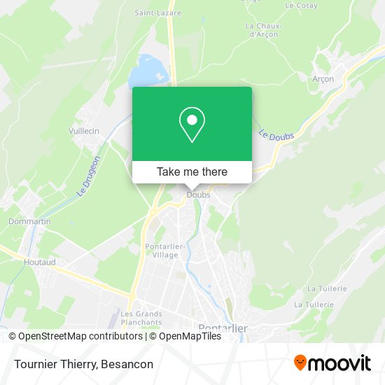 Mapa Tournier Thierry