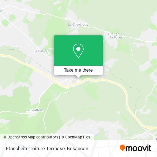 Etanchéité Toiture Terrasse map