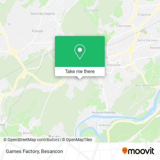 Games Factory map