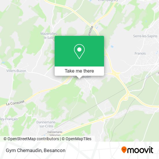 Gym Chemaudin map