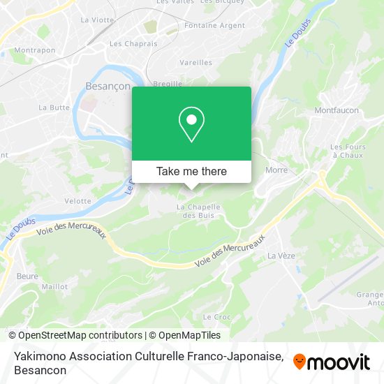 Yakimono Association Culturelle Franco-Japonaise map