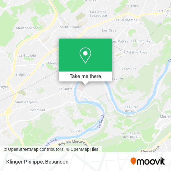 Mapa Klinger Philippe