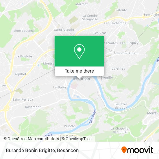 Burande Bonin Brigitte map