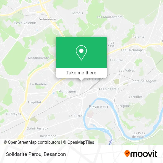 Solidarite Perou map