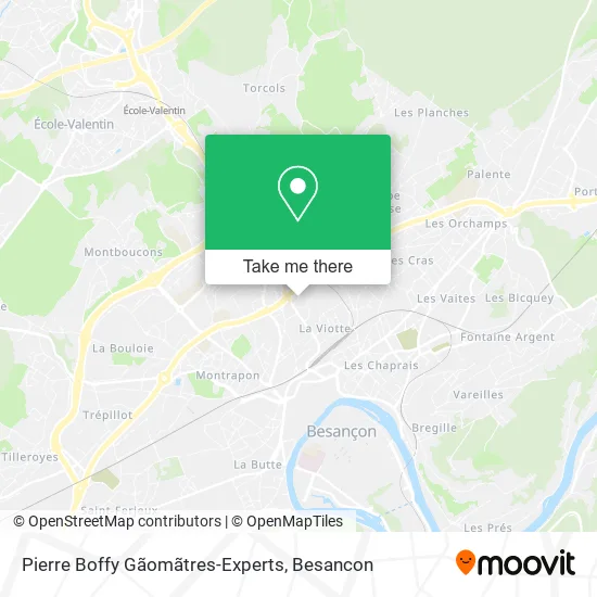 Pierre Boffy Gãomãtres-Experts map