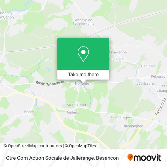 Ctre Com Action Sociale de Jallerange map