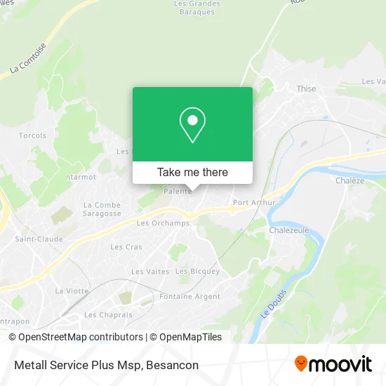 Metall Service Plus Msp map