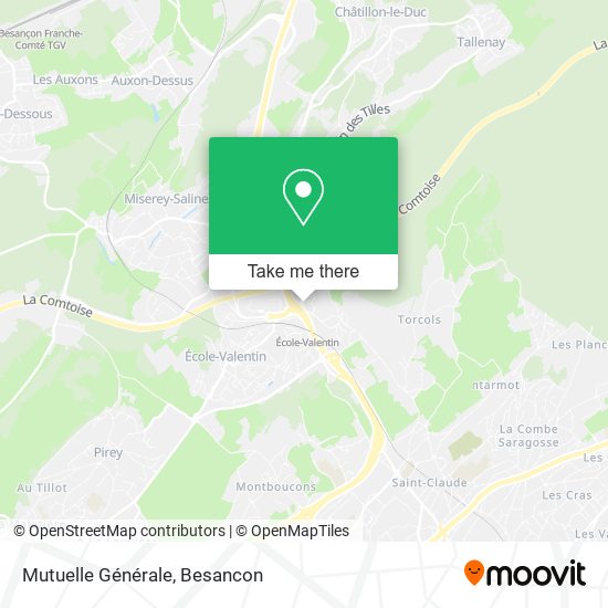 Mutuelle Générale map