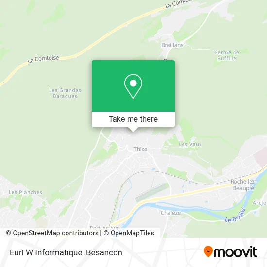 Eurl W Informatique map