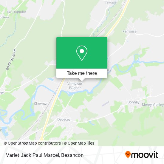 Varlet Jack Paul Marcel map