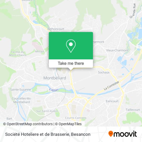 Société Hoteliere et de Brasserie map