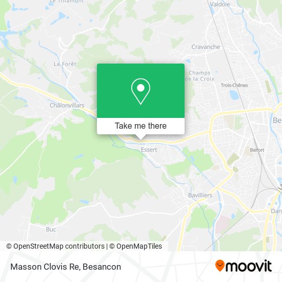 Mapa Masson Clovis Re