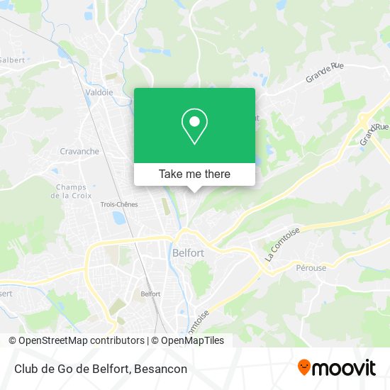 Club de Go de Belfort map