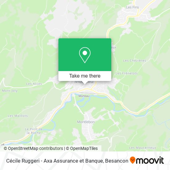 Mapa Cécile Ruggeri - Axa Assurance et Banque