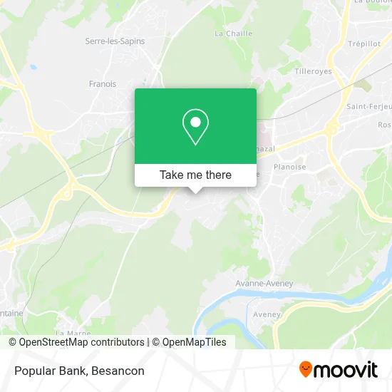 Banque Populaire map