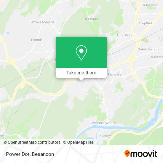 Power Dot map