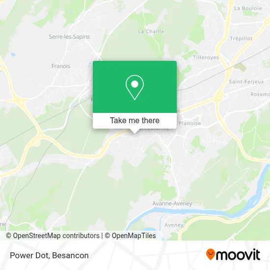 Power Dot map