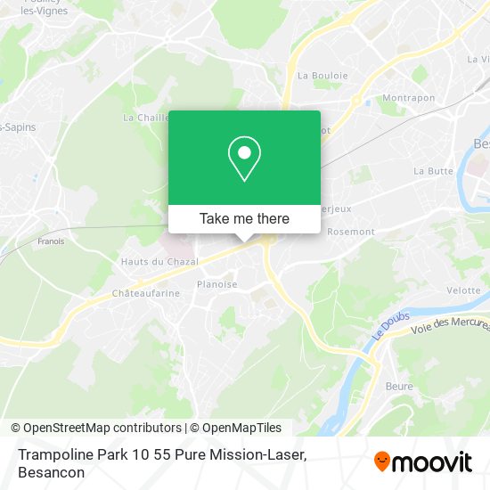 Trampoline Park 10 55 Pure Mission-Laser map