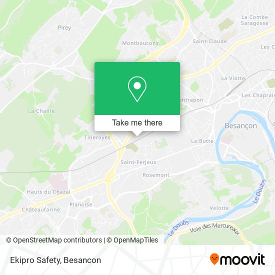 Ekipro Safety map