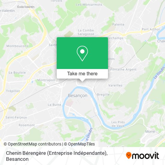 Chenin Bérengère (Entreprise Indépendante) map