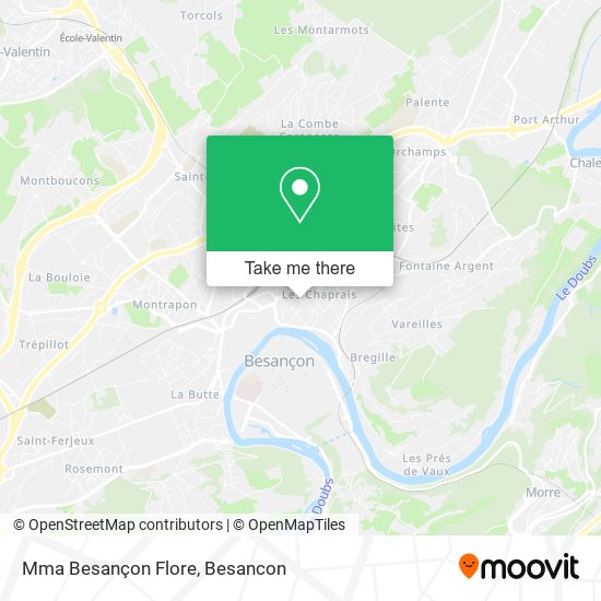 Mapa Mma Besançon Flore