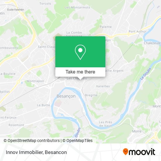 Innov Immobilier map