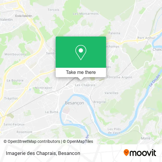 Imagerie des Chaprais map