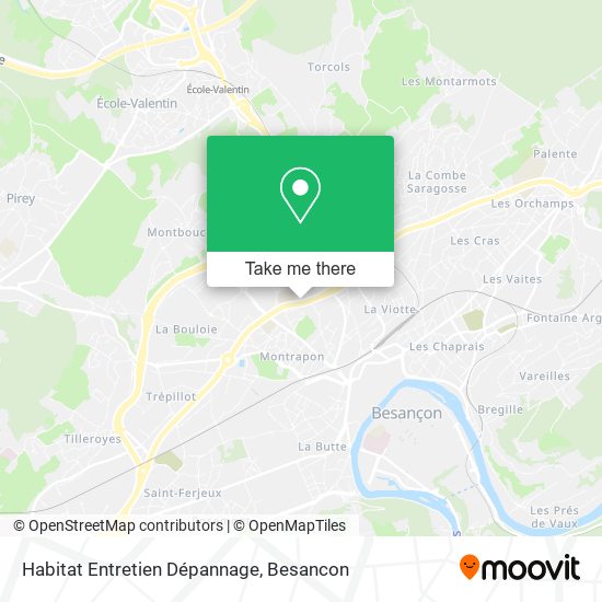 Habitat Entretien Dépannage map