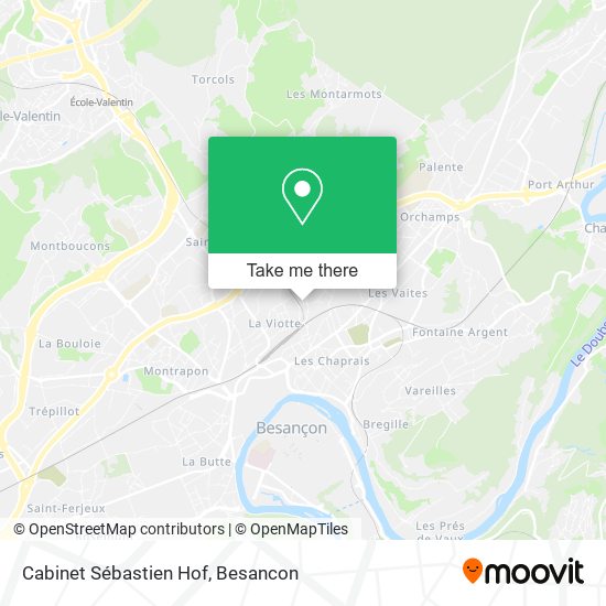 Cabinet Sébastien Hof map