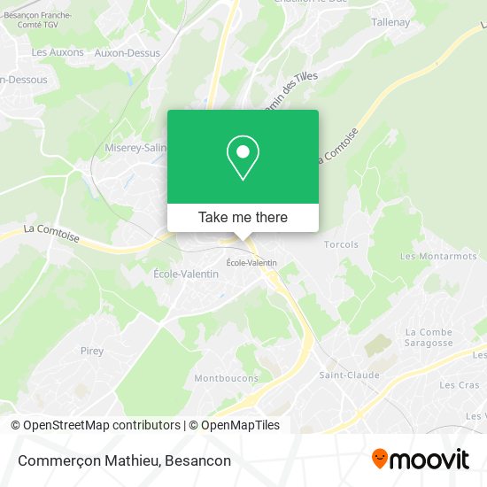 Commerçon Mathieu map
